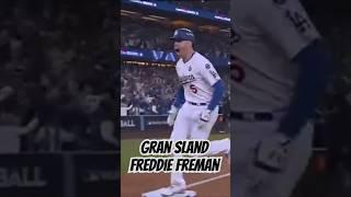 #freddiefreeman pega #grandslam y deja a los #yankees tendidos.