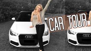 CAR TOUR | Whats in my Audi A1  Tobie Jean