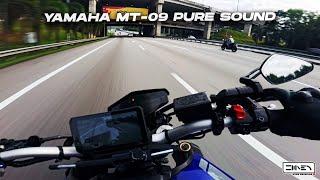 Morning Mission | Yamaha MT-09 + Yoshimura R55 ASMR [4K] Pure Sound