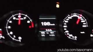 2013 Audi RS 5 Cabriolet 450 HP 0-100 km/h, 0-100 mph & 0-200 km/h Acceleration GPS Measurement