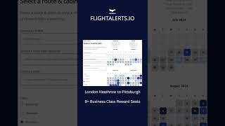 These British Airways Long Haul Routes have Business Class Reward Availability Tomorrow - 18/07/2024