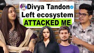 Divya Gandotra Tandon exposing left wing Ecosystem | How Left Ecosystem works | Rana Ayyub