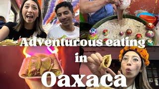 BEST Oaxaca Street Food Must Try! - 2022 Mexico Travel Vlog ep 2