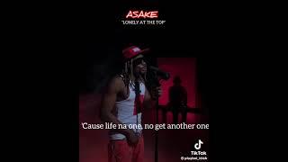 Asake – Lonely at the top (Lyrics Video)