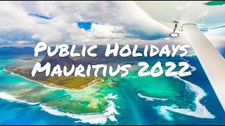 Public Holidays for Mauritius in 2022