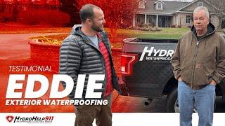 Hydrohelp Testimonial | Basement Waterproofing | Exterior Waterproofing