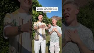 Faking It Until We Have A REAL Child  #shorts #couplecomedy #funnyvideo
