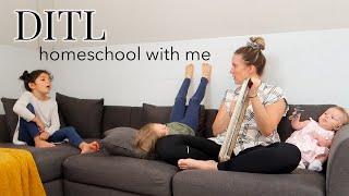 A DAY IN THE LIFE HOMESCHOOLING + A MEDICALLY FRAGILE BABY