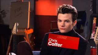 Glee - Lea Michele et Chris Colfer dans FOX LOUNGE ! (vostfr)