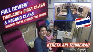 THE MOST LUXURY TRAIN FROM HAT YAI - HUA HIN - BANGKOK, PRIVATE & CONNECTING CABIN! | Thailand #12