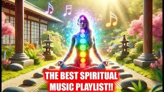 TRANSCENDENT MEDITATION MUSIC!  Positive Affirmations & Chakra Healing Sounds 