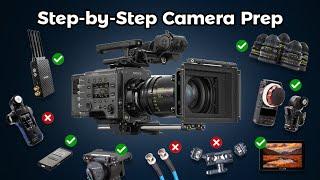 How To Camera Prep for a Film Shoot | CinePandemia