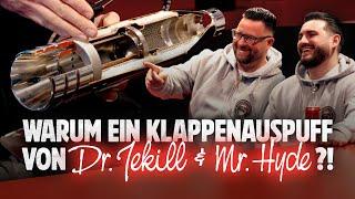 Entwicklung und Technik eines Klappenauspuffs | Besuch bei Dr. Jekill & Mr. Hyde [1/3]