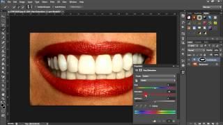 How to whiten teeth in Photoshop