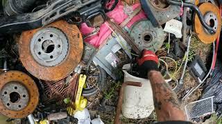 Recycling Rotors HMS Steal. Scrapping With Grandpa