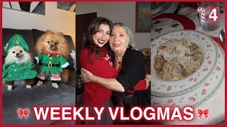 WEEKLY VLOGMAS #4  aprimo i regali di Natale, ricette & famiglia | MelissaTani