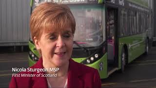 First Bus (Glasgow) Electric Bus Launch