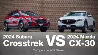 2024 Subaru Crosstrek vs 2024 Mazda CX-30 | Comparison and Review