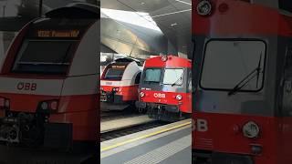 Trains at Vienna Central Station #trainspotting #railway #train #treinen #oebb #travel