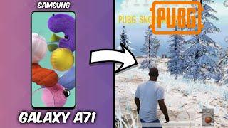 Samsung Galaxy A71 - PUBG Mobile gameplay test! ( hdr )