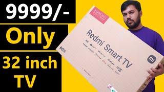 REDMI Smart TV 32 Inch Unboxing & Review, Android 11 Series HD Ready Smart LED TV, L32M6-RA/L32M7-RA