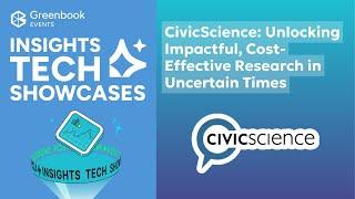 CivicScience: Unlocking Impactful, Cost-Effective Research in Uncertain Times