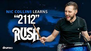 Nic Collins Learns Impossible Neil Peart Drum Part