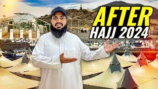 After hajj 2024 Arafat Mina