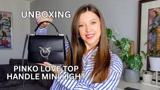 Little black PINKO bag unboxing | Margarita Mundina