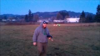 Next level multirotor quad 500 flying with broken prop