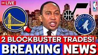 NBA BOMB! 2 BLOCKBUSTER TRADES FOR THE WARRIORS THIS OFFSEASON! GOLDEN STATE WARRIORS NEWS