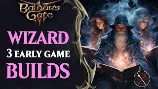 Baldur's Gate 3 Wizard Build Guide - Early Game Wizard Builds (Necromancer, Abjuration Fighter, Evo)