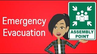 Emergency Evacuation - Animated Workplace Safety #firedrill #fireemergency  #emergencyevacuation