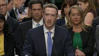 'I'm sorry', Mark Zuckerberg tells US Congress over Facebook data breach | ITV News