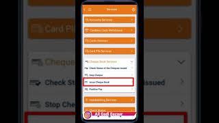 ICICI Bank Cheque Book Request Online | iMobile Chequebook Apply |  #Shorts