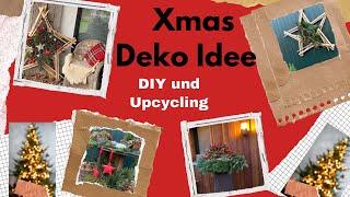 Weihnachtliche Outdoor Gestaltung, ländlich,  rustikal und natürlich ️DIY * UPCYCLING