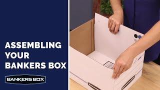 How to Assemble A Bankers Box-Official Video Basic Duty Box