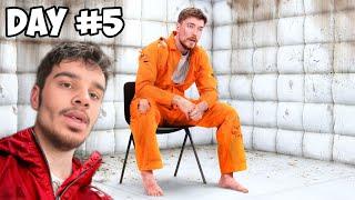 I Spent 7 Days In Solitary Confinement || Sasta mr beast  || Funny video || Waqo Bhai