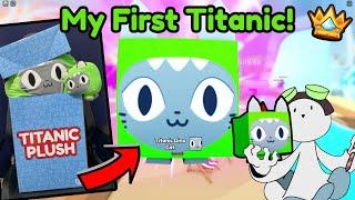  I FINALLY Got My First Titanic Pet In Pet Simulator 99... 