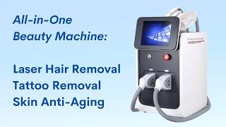 All-In-One Laser Hair Removal + Tattoo Removal Professional Beauty Machine - How to Install & Use