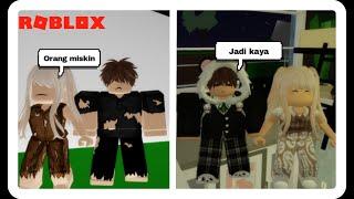 Orang Miskin Yang Mendadak Kaya Setelah Membantu Orang Brookhaven | Roblox Indonesia Zan & Icha