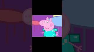 Peppa Pig in diamond armor vs Zombies! Zombie Apocalypse!!! #peppapig #minecraft #animation
