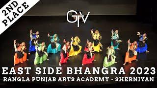 Rangla Punjab Arts Academy Sherniyan - Second Place at East Side Bhangra 2023