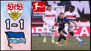 VfB Stuttgart 1 ​- 1 Hertha BSC | Highlights | Bundesliga