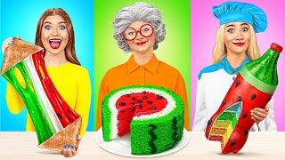 Кулинарный Челлендж: Я против Бабушки | Вкусные Рецепты от Jelly DO Challenge