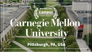 USA- Carnegie Mellon University, The Most Beautiful Campus Tour l 4K Drone