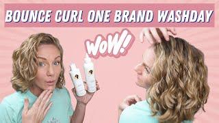 Bounce Curl Hair Routine