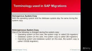 SAP OSDB Migration Series || 02. SAP Upgrade Terminologies