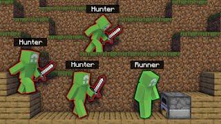 Minecraft Manhunt, But Everyone Is Me...