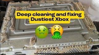 Deep Cleaning and Fixing Dustiest Xbox and HDMI Port! #asmr #moneytalkswireless